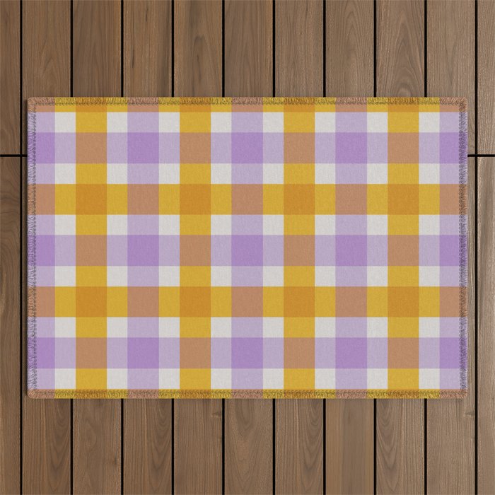 Soothing Geometric Blocks PY Outdoor Rug Gallery Image 1