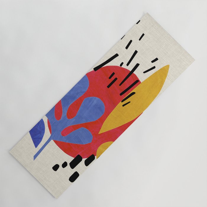 Blue Leaf Willow Yoga Mat Gallery Image 1