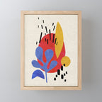 Blue Leaf Willow Mini Art Print Gallery Image 1