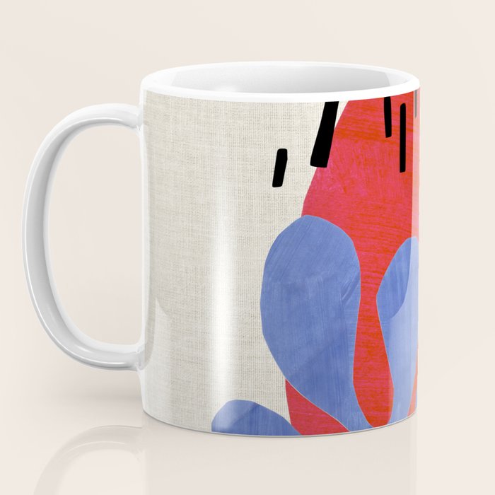 Blue Leaf Willow Coffee Mug Gallery Image 3