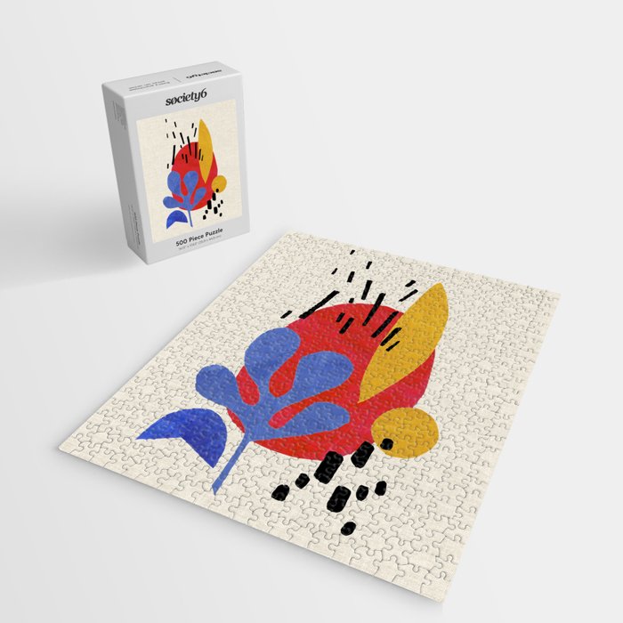 Blue Leaf Willow Jigsaw Puzzle Gallery Image 2