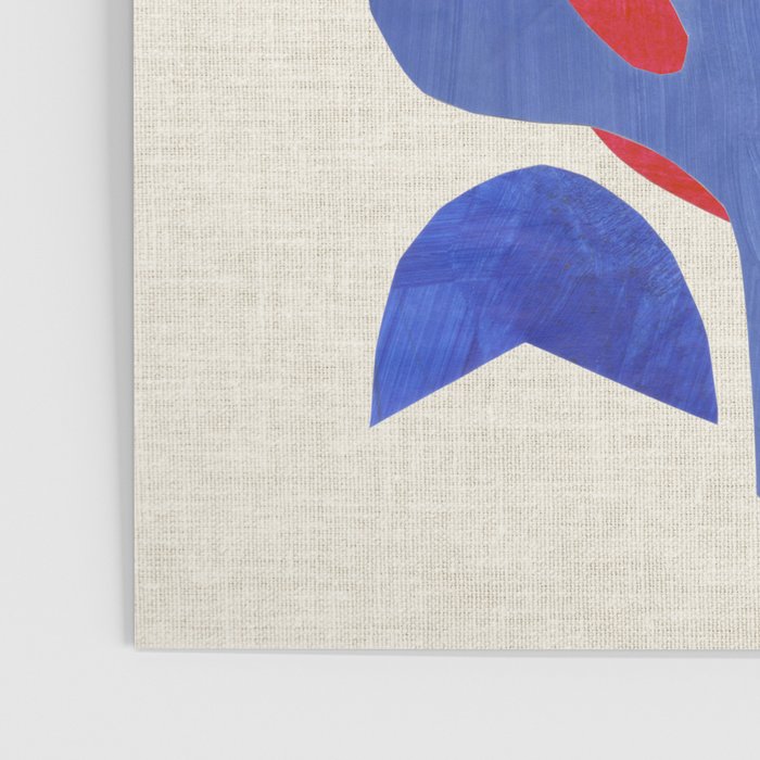 Blue Leaf Willow Poster Gallery Image 3