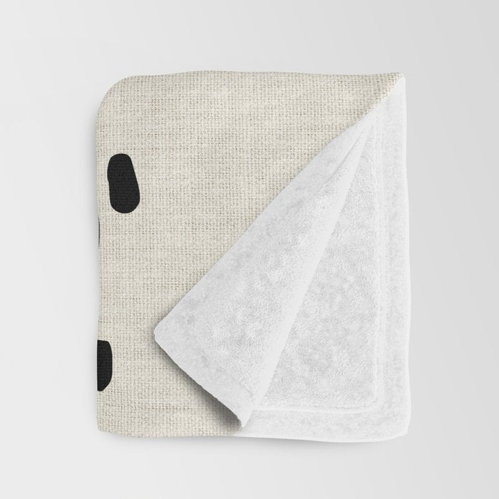 Blue Leaf Willow Throw Blanket Gallery Image 3