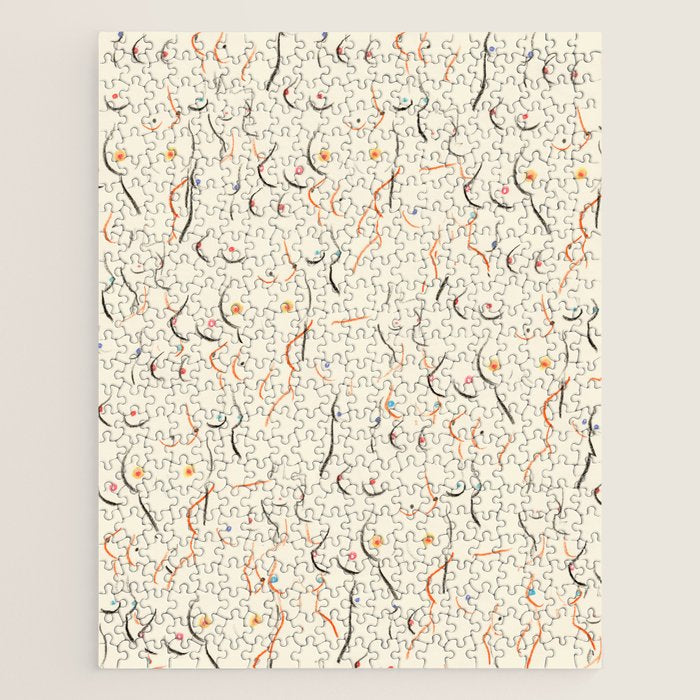 Breasts in Cream Jigsaw Puzzle Gallery Image 1