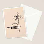 Abstract Landscape Stationery Card Gallery Image 2