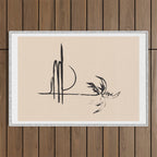 Abstract Landscape Outdoor Rug Gallery Image 1