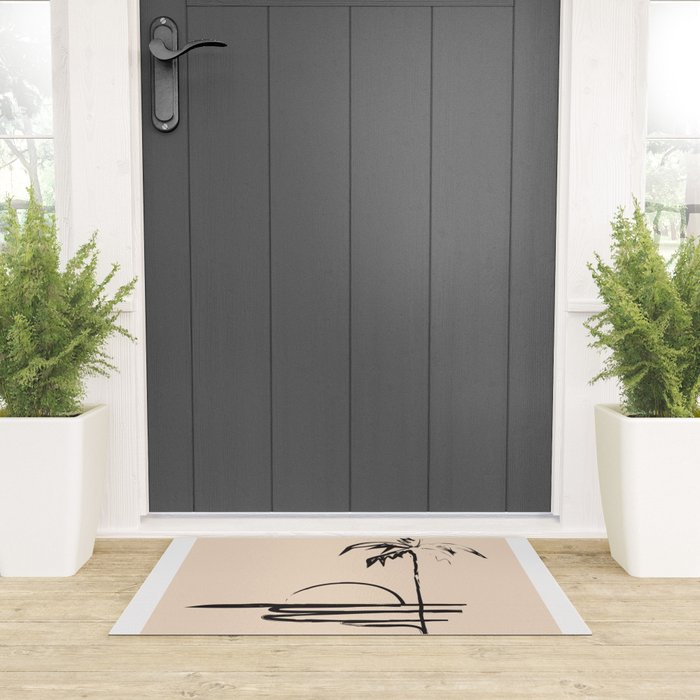 Abstract Landscape Welcome Mat Gallery Image 3