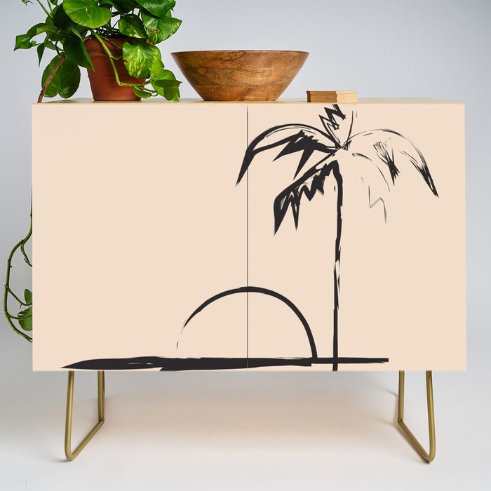 Abstract Landscape Credenza Gallery Image 1