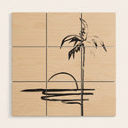 Abstract Landscape Wood Wall Art Gallery Image 1