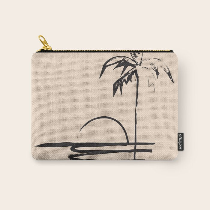 Abstract Landscape Carry All Pouch Gallery Image 1