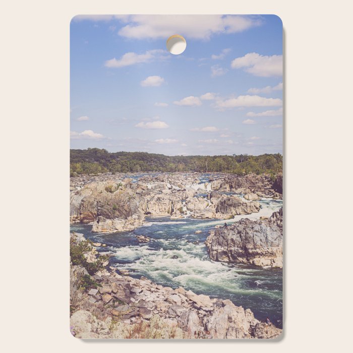Great Falls Potomac River II Cutting Board Gallery Image 1