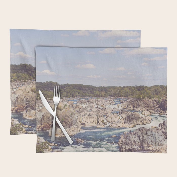 Great Falls Potomac River II Placemat Gallery Image 1