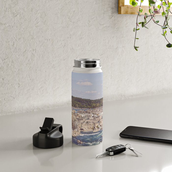 Great Falls Potomac River II Water Bottle Gallery Image 4