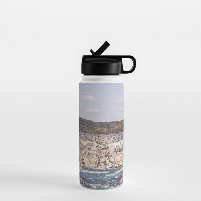 Great Falls Potomac River II Water Bottle Gallery Image 1