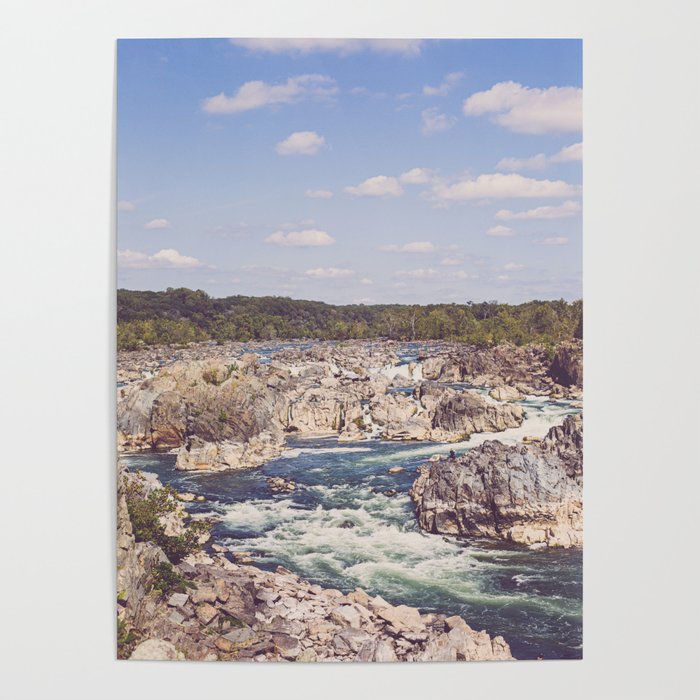 Great Falls Potomac River II Poster Gallery Image 1