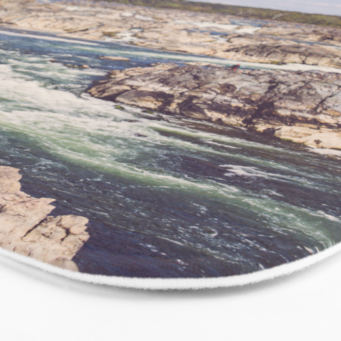Great Falls Potomac River II Bath Mat Gallery Image 3
