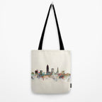 cleveland ohio skyline Tote Bag Gallery Image 2