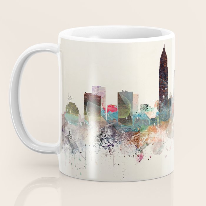 cleveland ohio skyline Coffee Mug Gallery Image 3
