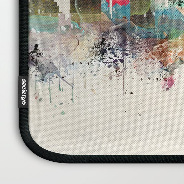 cleveland ohio skyline Laptop Sleeve Gallery Image 3