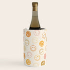 Neutral Smiley Face Pattern Wine Chiller Gallery Image 2