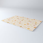 Neutral Smiley Face Pattern Rug Gallery Image 3