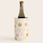 Neutral Smiley Face Pattern Wine Chiller Gallery Image 1