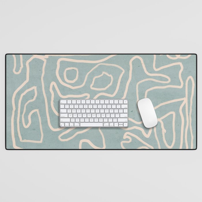 Abstract line art 157 Desk Mat Gallery Image 1