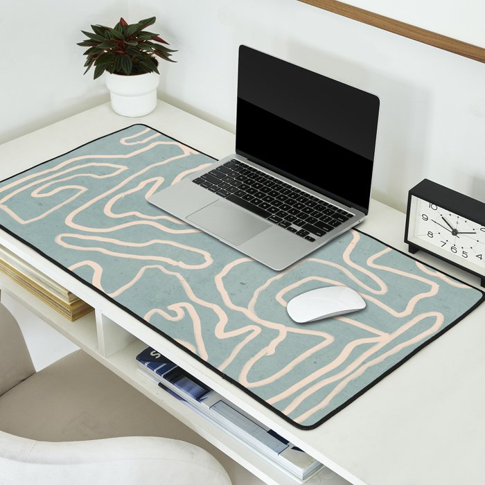 Abstract line art 157 Desk Mat Gallery Image 2