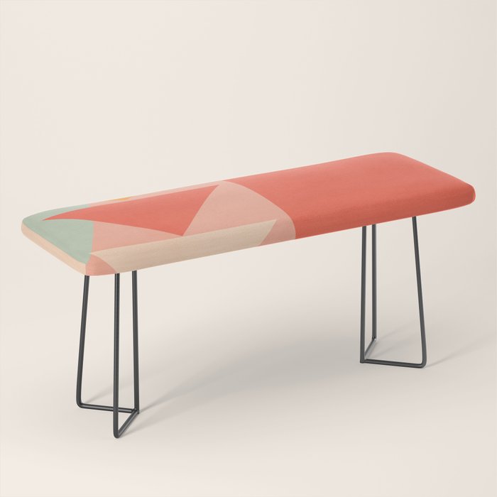 Abstract Geometric Shapes 91 Bench Gallery Image 1