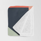 Abstract Geometric Shapes 91 Throw Blanket Gallery Image 3