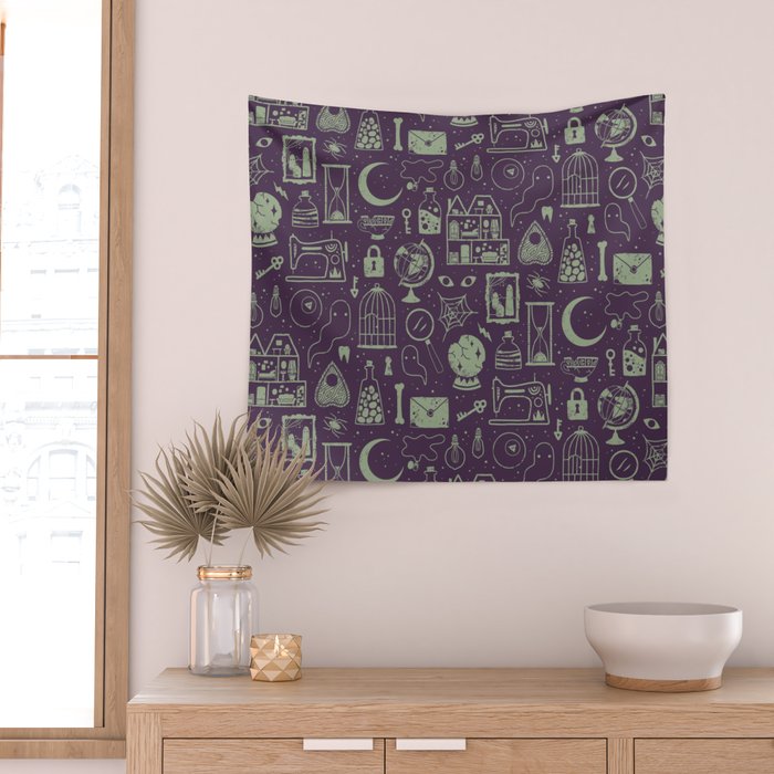 Haunted Attic: Phantom Wall Tapestry Gallery Image 2