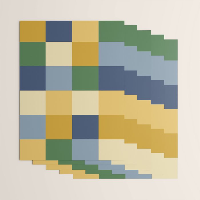 Bold Colorful Checks Pattern - Large XXIII Wrapping Paper Gallery Image 3