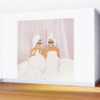 Morning with a friend Wall Mural Gallery Image 2