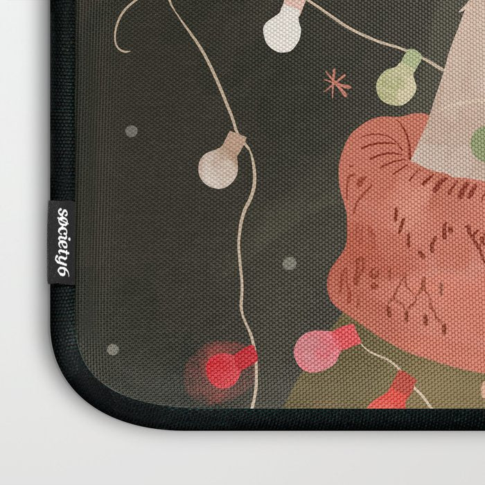 Holiday Llama Joy Laptop Sleeve Gallery Image 3