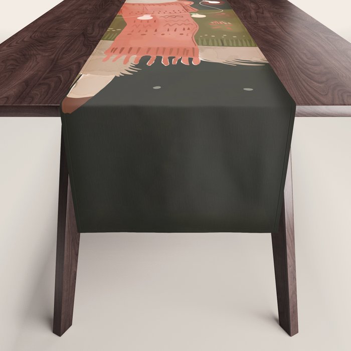 Holiday Llama Joy Table Runner Gallery Image 1