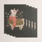 Holiday Llama Joy Wrapping Paper Gallery Image 3