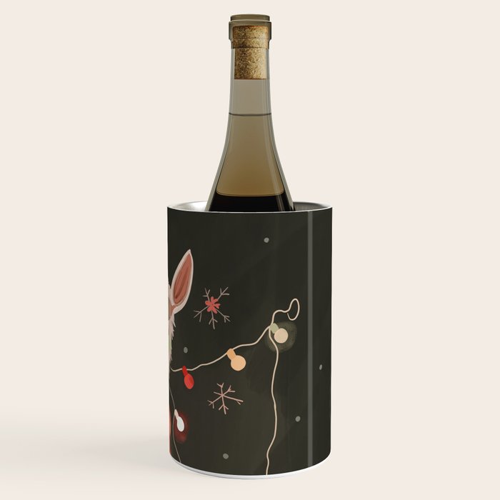 Holiday Llama Joy Wine Chiller Gallery Image 3