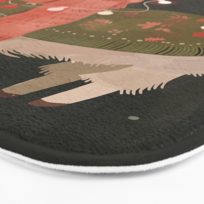 Holiday Llama Joy Bath Mat Gallery Image 3