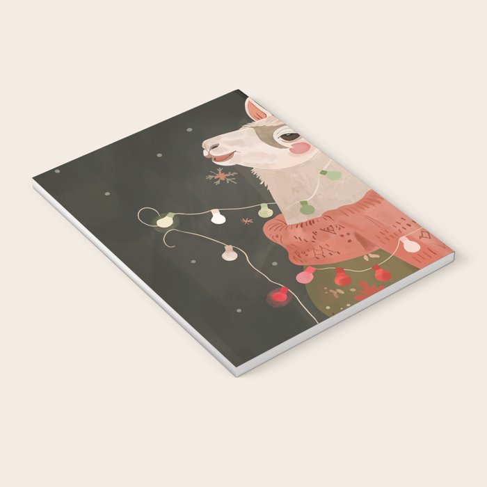 Holiday Llama Joy Notebook Gallery Image 3