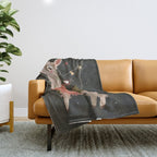 Holiday Llama Joy Throw Blanket Gallery Image 1