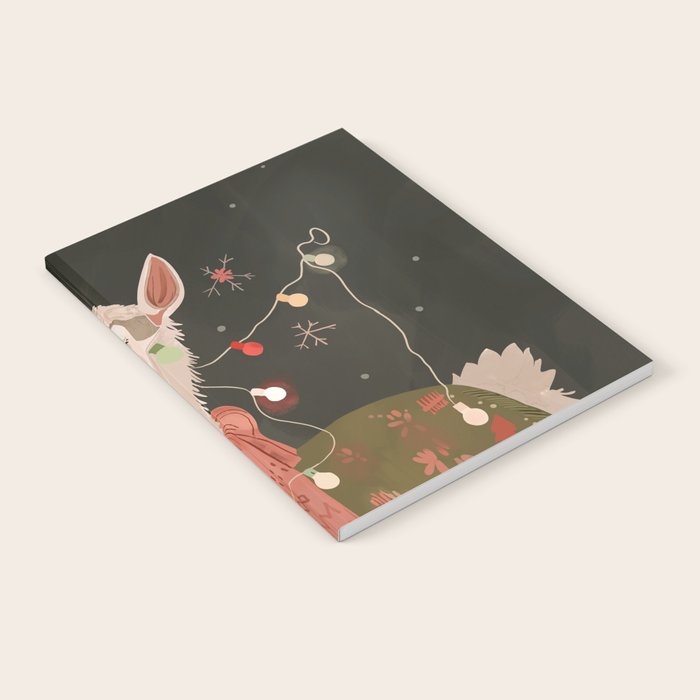 Holiday Llama Joy Notebook Gallery Image 1