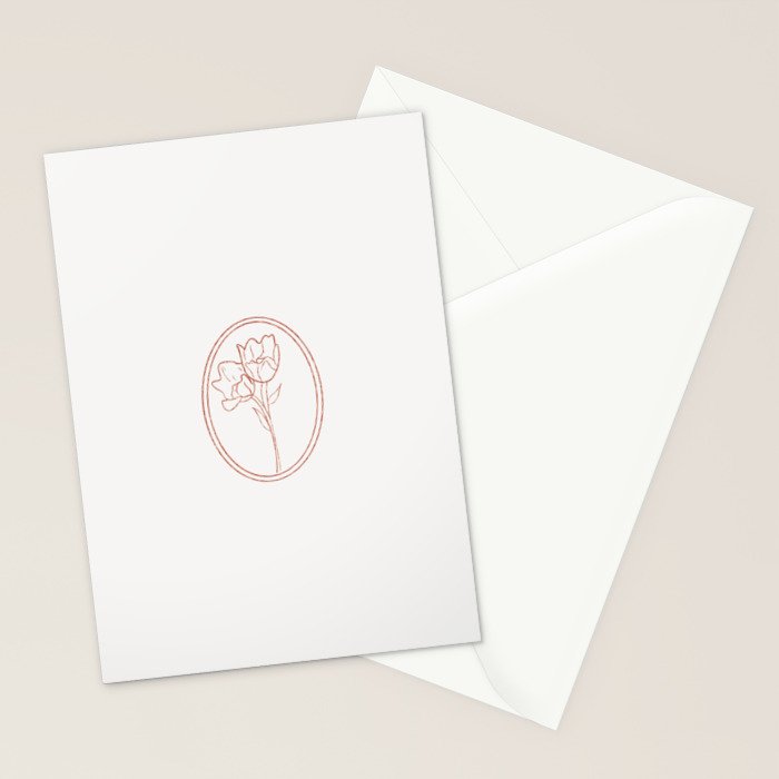 Fields of Flowers Stationery Card Gallery Image 2