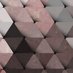 Triangles Putty Mauve Coffee Mug Gallery Image 2