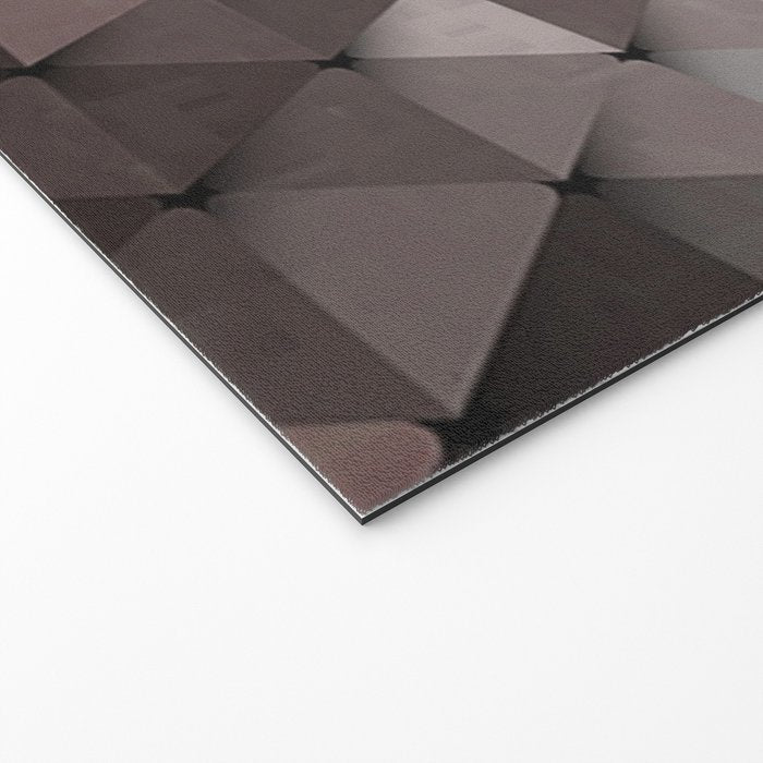 Triangles Putty Mauve Welcome Mat Gallery Image 2