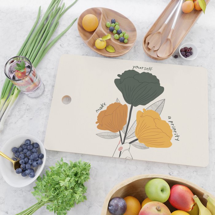 Make Yourself a Priority Cutting Board Gallery Image 2