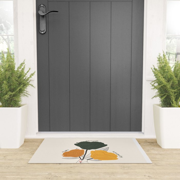 Make Yourself a Priority Welcome Mat Gallery Image 3