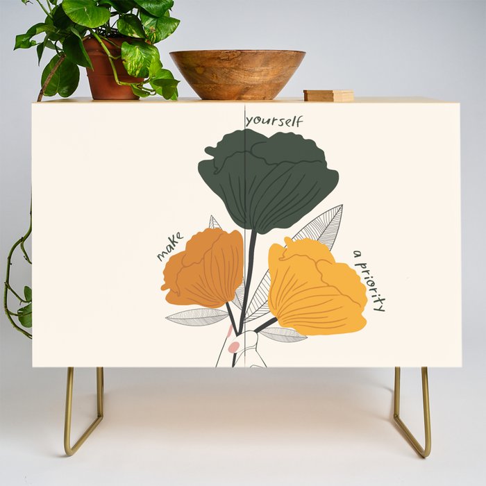 Make Yourself a Priority Credenza Gallery Image 1