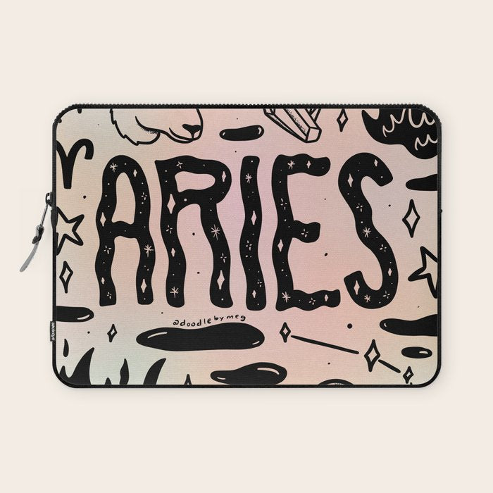 Celestial Aries Laptop Sleeve Gallery Image 1