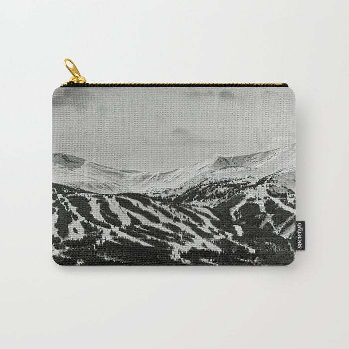 Breckenridge Ski Resort Panorama Carry All Pouch Gallery Image 1
