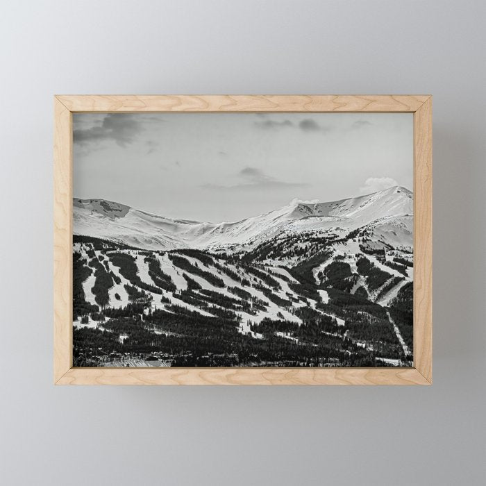 Breckenridge Ski Resort Panorama Mini Art Print Gallery Image 1